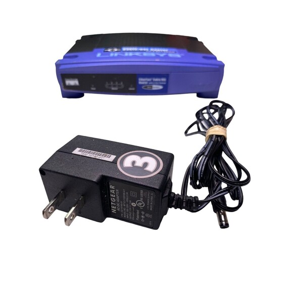 LINKSYS BEFSR41 Etherfast Cable/DSL Router w/4-Port Switch - Tested, Works! - Picture 11 of 11